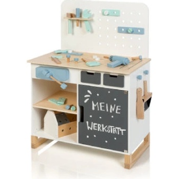 Musterkind pracovní stůl Fagus bílý / přírodní