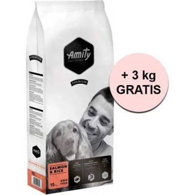 Amity Premium Dog Adult Salmon & Rice 18 kg