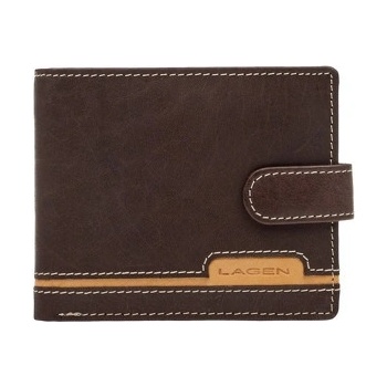 Lagen pánska kožená peňaženka 2004 2 brown