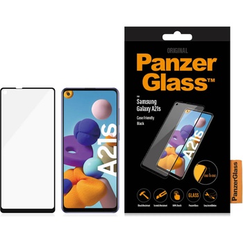 Panzer Стъклен протектор PanzerGlass за Samsung Galaxy A21S CaseFriendly Black, 117558