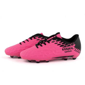 Karakal Юношески футболни бутонки Karakal Gaelic Firm Ground Football Boots Junior - Pink/Black