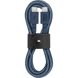Native Union Belt Cable USB-C to USB-C 1, 2m - Navy (BELT-C-NAV-2-NP) - istyle