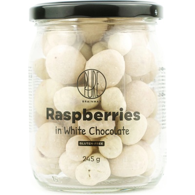 BrainMax Pure Pure® Лиофилизирани малини в бял шоколад, 245 гр