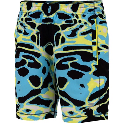 Fila pánske šortky shorts Constantin Black/Evening Primrose