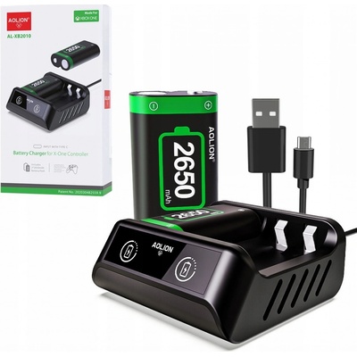 VENOM VS2881 Xbox Series S/X & One Black Twin Docking Station + 2 baterie – Zboží Živě