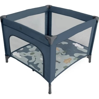 KikkaBoo Бебешка кошара за игра Enjoy Europe Blue 2026 - Kikkaboo