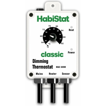 HabiStat Dimming Thermostat stmívací 16 - 34°C Standard bílý
