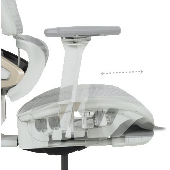 Bittel Ергономичен стол dijon - сив (b3520612)