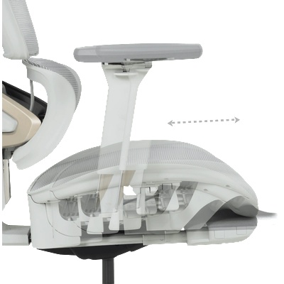 Bittel Ергономичен стол dijon - сив (b3520612)