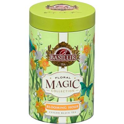 BASILUR Floral magic blooming hour čierny čaj 75 g