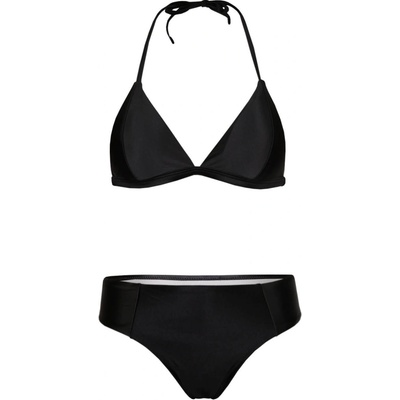 Satin Black bikiny plavky S1039 čierna
