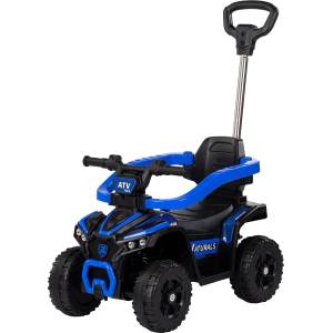 Chipolino Кола за яздене с дръжка Chipolino - ATV, синя (ROCATVH02504BL)