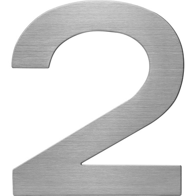 Richter Czech Číslo domovní RN.150L.2.N "2" nerez 2D - 150mm