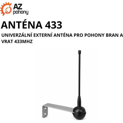 ANTÉNA 433 - univerzální externí anténa pro pohony bran a vrat 433MHz