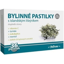 MedPharma Bylinné pastilky islandský lišejník 36ks