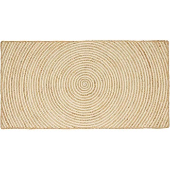 vidaXL Килими за помещение Бяло 80 x 150 cm юта (42010714)