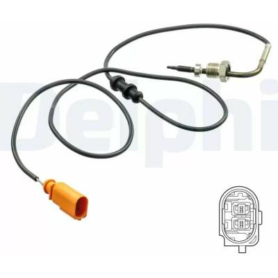DELPHI Čidlo teploty výfukových plynů DF TS30144