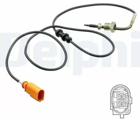 DELPHI Čidlo teploty výfukových plynů DF TS30144