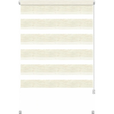Gardinia Roleta deň a noc v prírodnej farbe 68x215 cm Zebra Silvalin