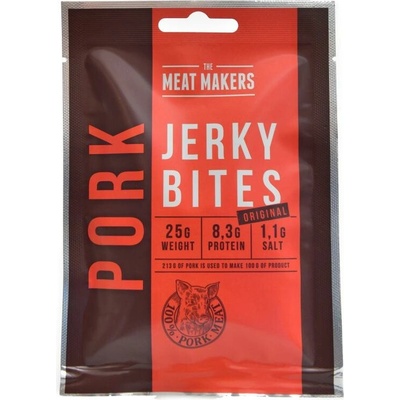 TheMeatmakers Jerky bites vepřové 25 g