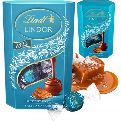 Lindt Lindor slaný karamel 200 g