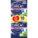 EVERYDAY Hyperdry Дамски превръзки Super Ultra Plus Value Pack 18 бр