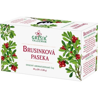 Grešík Brusinková paseka 20 x 2 g