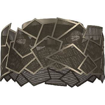 Luminex Плафон CAMO 3xE27/15W/230V златист (LU0553A)