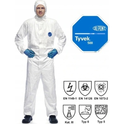 Cerva Tyvek Classic Xpert Ochranný oblek L – Zbozi.Blesk.cz