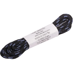 DURAS zebra multipack / Многопакет кръгли връзки за обувки - черно/синьо 90 см (do0092)
