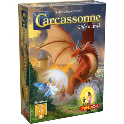 Mindok Carcassonne rozšíření 3: Víla a drak (2025)