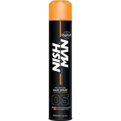 Nishman Hair Spray 05 Ultra Strong Hold lak na vlasy 400 ml