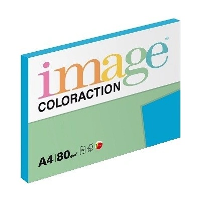 Image Coloraction A4, 80g papír barevný modrý tmavý 100 listů