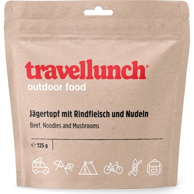Travellunch hovädzie s rezancemi na hubách 125g