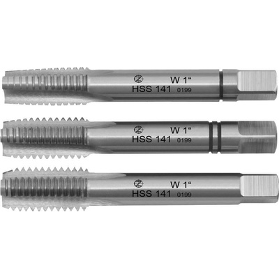 NÁSTROJE CZ Závitník sadový W1" 8z/1" sada HSS stř. PN8/3011 - 141 - CZZ141-100