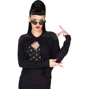 KILLSTAR дамски пуловер KILLSTAR - Web With It - черен - KSRA010871