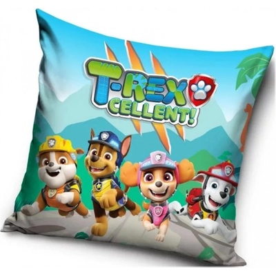Carbotex Vankúš Tlapková patrola Paw Patrol motív T-Rex cellent! 40x40