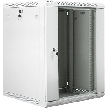 Lanberg Комуникационен шкаф Lanberg rack cabinet 19" wall-mount 15U / 600x600 for self-assembly (flat pack), grey (WF01-6615-10S)