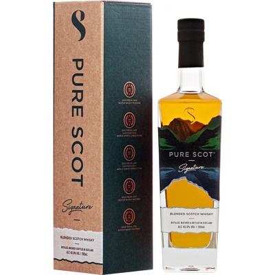 Pure Scot Signature NAS Blended Whisky 40% 0,7 l (kartón)