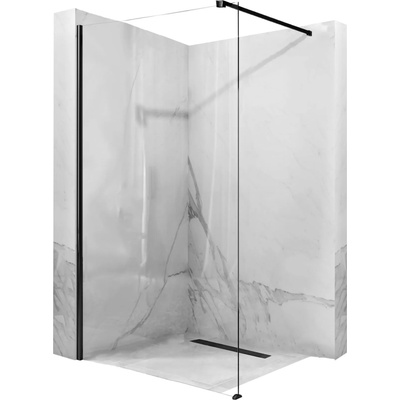 Rea Душ параван Rea Aero Black Mat 90 (REA-K7581)