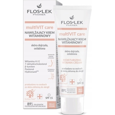 FlosLek Pharma Multivit Care Arnica hydratační krém s vitamíny 50 ml