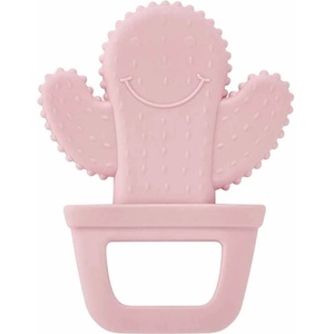 BabyJem Чесалка за зъби BabyJem - Cactus, Pink