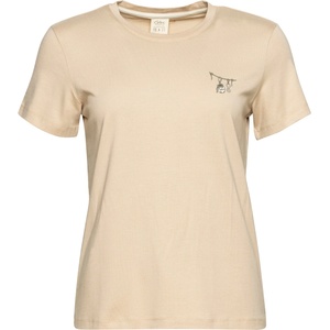 Chillaz Дамска тениска Chillaz Women's Iseo Alpine Loop T-shirt - Sand - размер 38 (EU) (916-7356-0214)