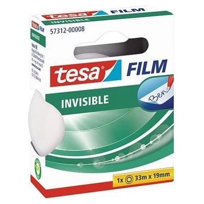 Tesa Lepiaca páska, popisovateľná, 19 mm x 33 m, "film", priehľadná