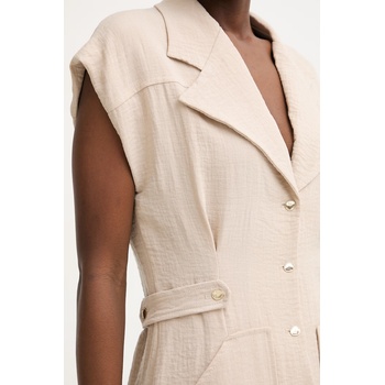 Simona Corsellini рокля тип риза от вискоза (P26CPAB02201)