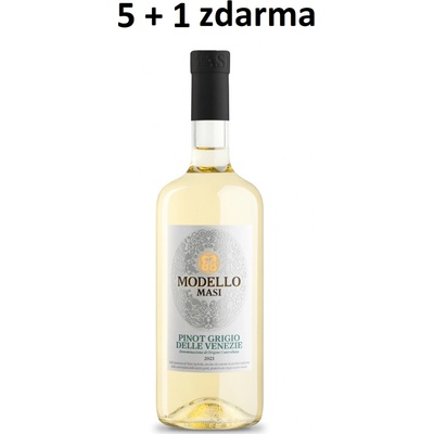 Masi Modello Pinot Grigio suché biele 2023 12% 6 x 0,75 l (čistá fľaša)