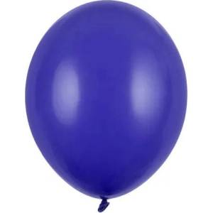 Party Deco Латексов Балон Пастел, Кралско Синьо - 27 см (sb12p-074r)