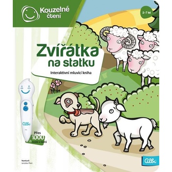 Albi Kouzelné čtení Kniha Zvířátka na statku