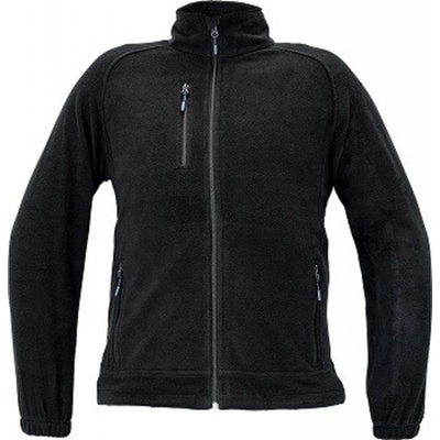 Cerva Bhadra fleece mikina čierna