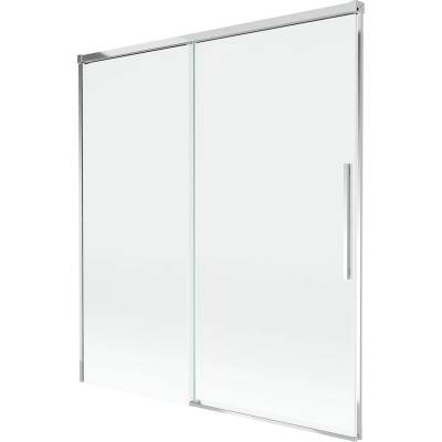 Mexen Rox двукрилен плъзгащ се параван за вана 150 x 150 см, прозрачен, хром (8C9-150-001-01-00)